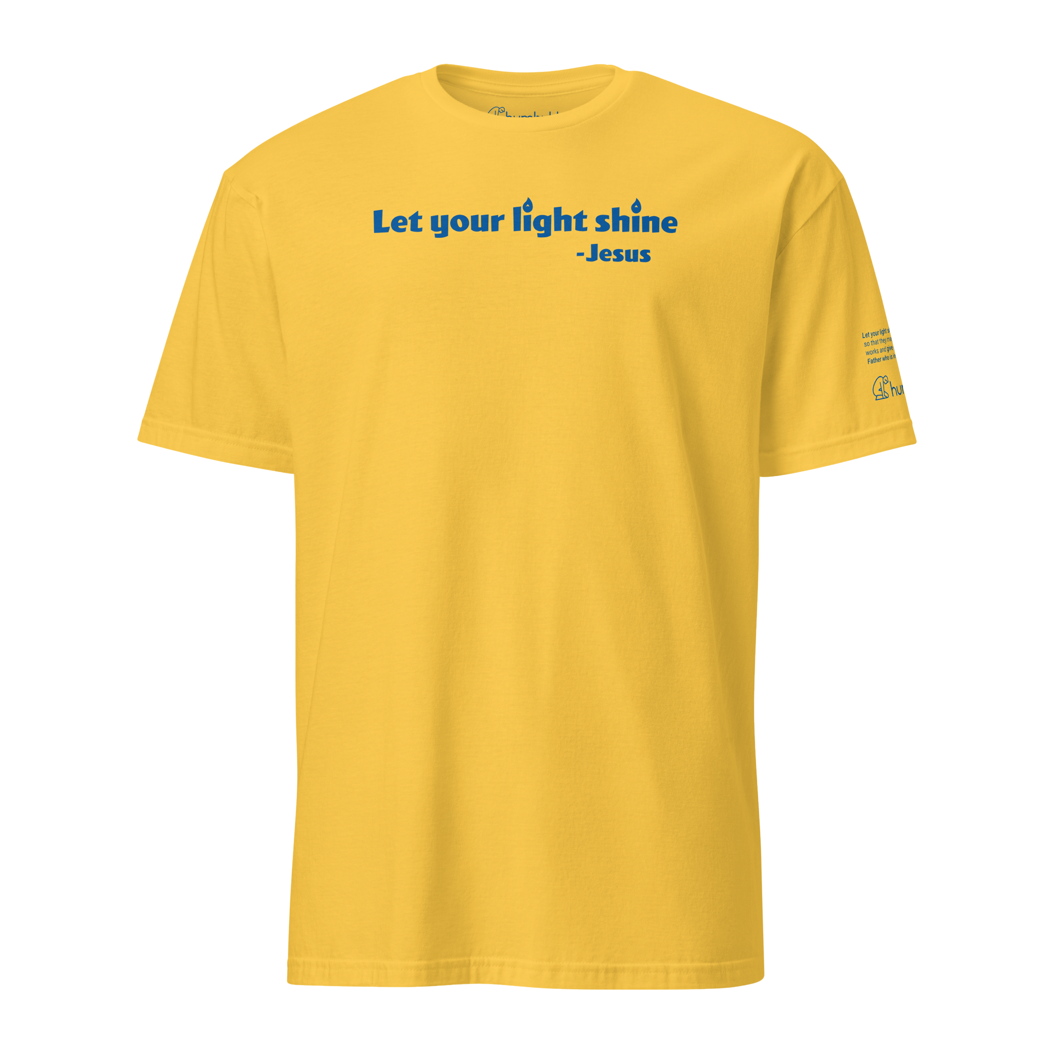 Let Your Light Shine T-shirt (Matthew 5:16)