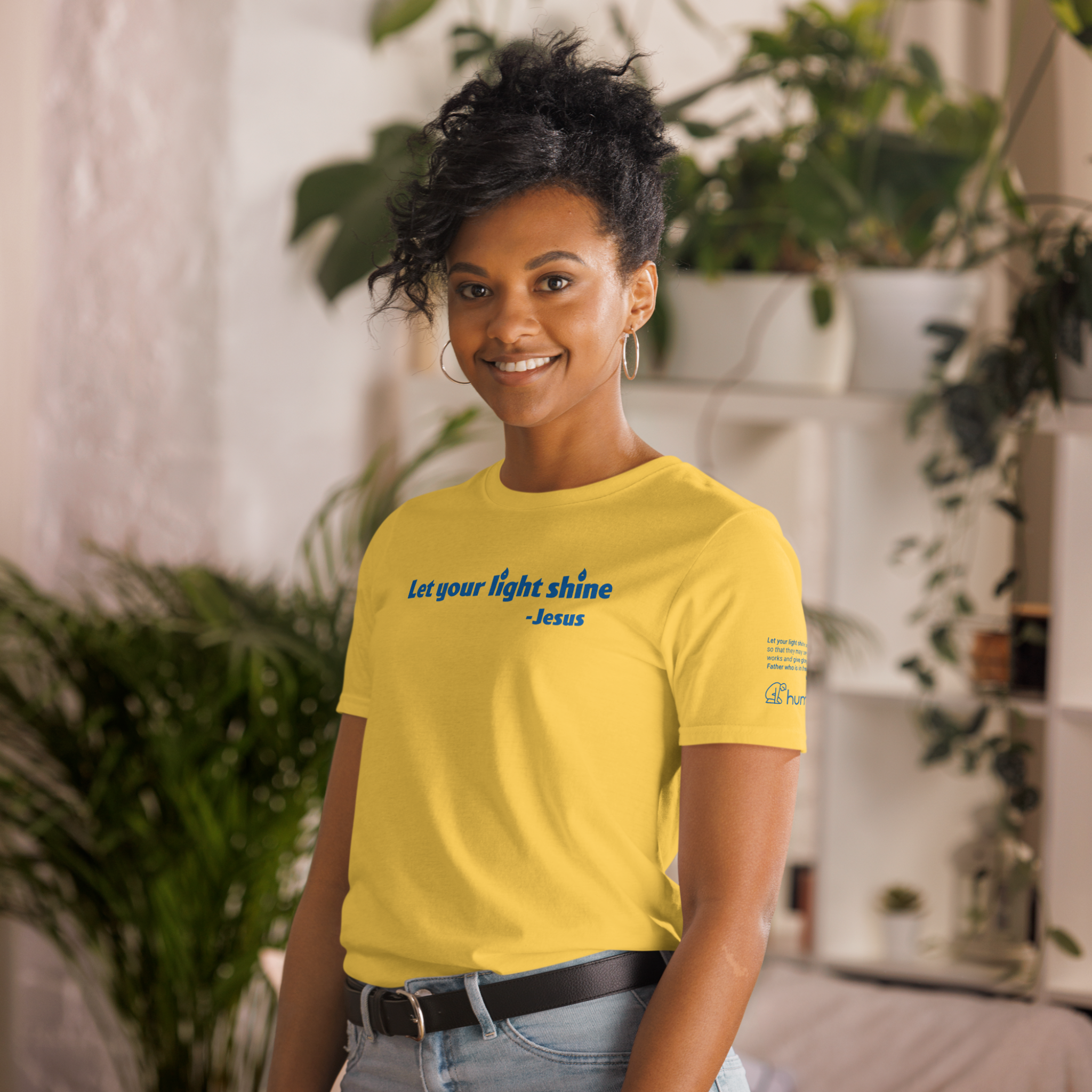 Let Your Light Shine T-shirt (Matthew 5:16)