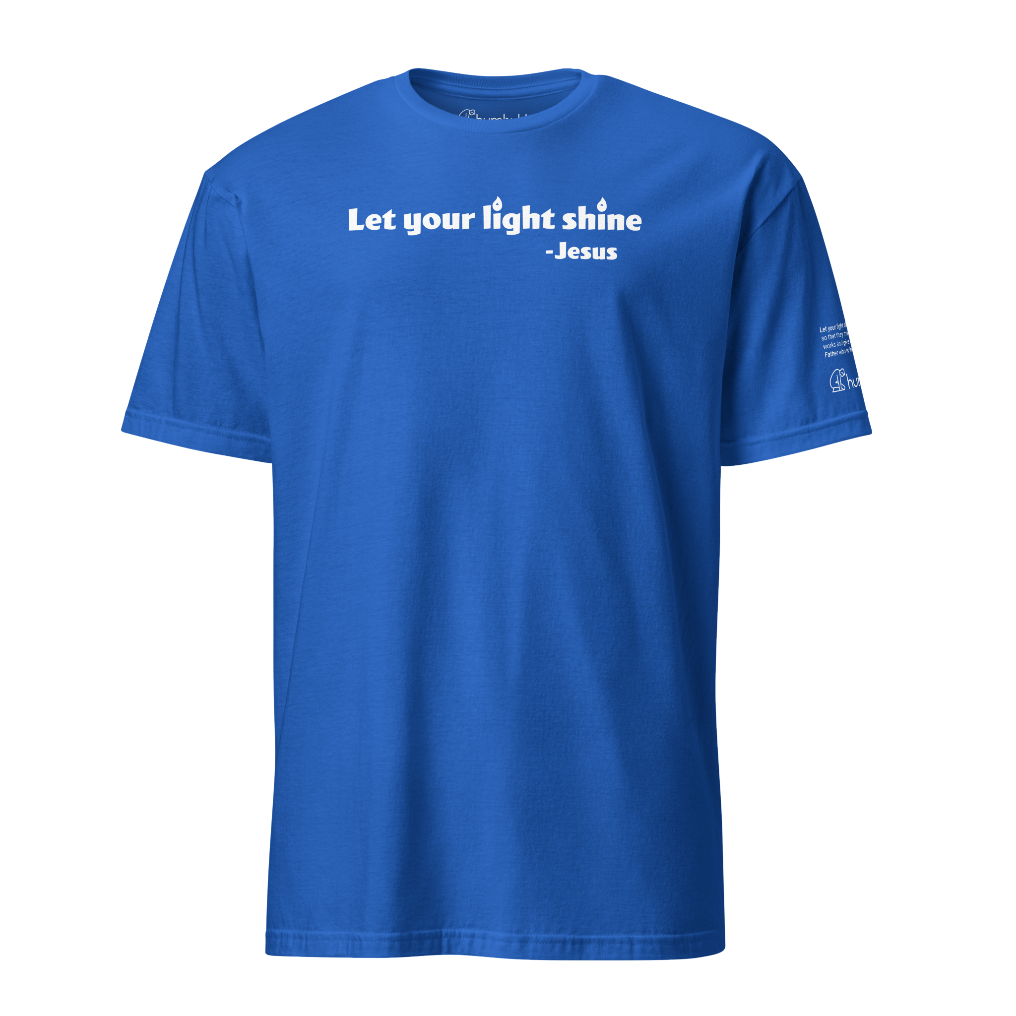 Let Your Light Shine T-shirt (Matthew 5:16)